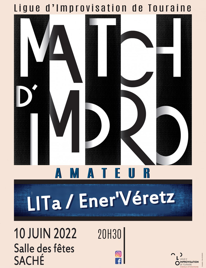 Affiche Match Amateur Saché - LITa - Véretz